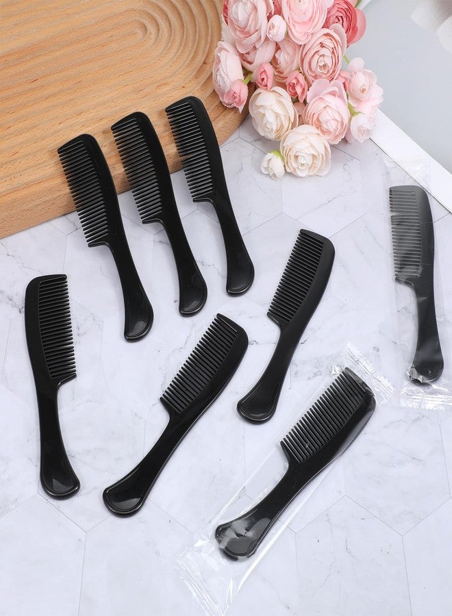 Exclaith 200 pcs Bulk Hair Combs Individually Wrapped Plastic Unbreakable Combs Polypropylene Long Handle Hair Comb for Women, Kids, Hotel, Shelter, Homeless, Charity, and Church, Black - Image 4